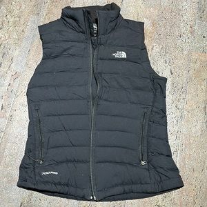 Women’s black north fav vest
